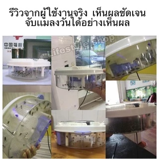 เครื่องดักแมลงวันFlytrap กับดักเเมลงอัจฉริยะ ปลอดภัยไร้สารเคมี ไร้เสียงรบกวน ถอดล้างทำความสะอาดได้💥(แถมเหยื่อ1ซอง)💥