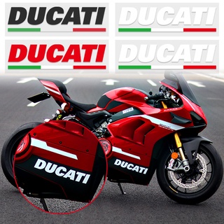 สติกเกอร์โลโก้ 3D ตกแต่งรถจักรยานยนต์ สำหรับ Ducati 1200 959A 848 EVO ABS 796 821 895 สำหรับ