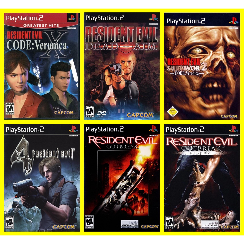 Resident Evil  ทุกภาคของ PS2 เรซิเดนต์อีวิล เพลสอง
