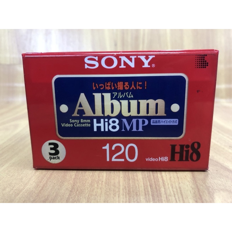 Fujifilm Hi8 Digital8 120 M. Pack 3 tape cassette tape roll for VDO