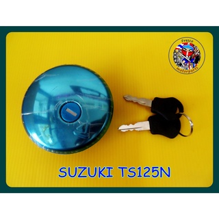 ฝาถังน้ำมันพร้อมกุญแจ SUZUKI TS125N Fuel Tank Cap+key