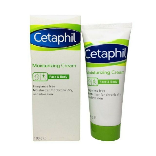 Cetaphil Moisturizing Cream Face & Body (100g)