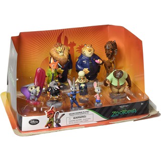 Zootopia Exclusive Deluxe 10 Figure Character Play Set