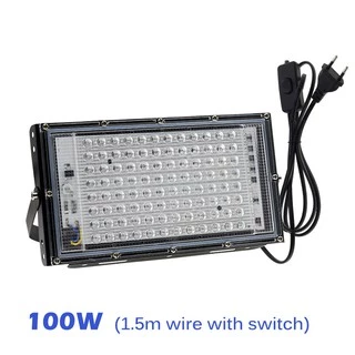 220V Full Spectrum LED Grow Light 50W/100W/200W/300W UV 395nm ไฟปลุกต้นไม้ ไฟช่วยต้นไม้ตัวเร็ว มีสวิตช์ปิดเปิด