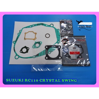 SUZUKI RC110 CRYSTAL SWING ENGINE GASKET COMPLETE SET // ปะเก็นเครื่อง ชุดใหญ่