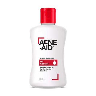 Acne-Aid Acne Aid Liquid Cleanser แอคเน่ เอด เจลล้างหน้า สำหรับผิวมัน เป็นสิวง่าย อ่อนโยน ขนาด 100 ml 05719