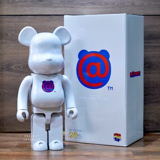 BE@RBRICK 1000% 20th Anniv. Model : 1st Model White Chrome Ver. [New]