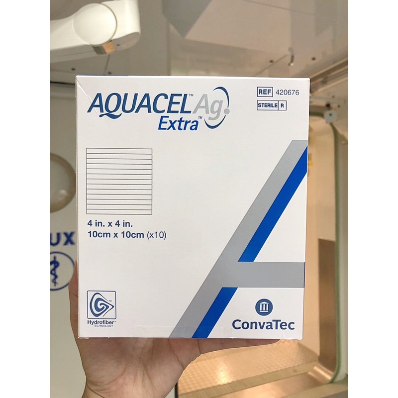 Aquacel Ag /อควาเซลAg/Aqaucel ขนาด 10x10cm