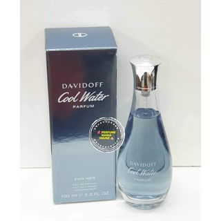 ของแท้!!! ใหม่ล่าสุด เปิดตัวในปี 2021 Davidoff Cool Water Parfum for Her 100ml กล่องซีล (พร้อมส่งค่ะ)