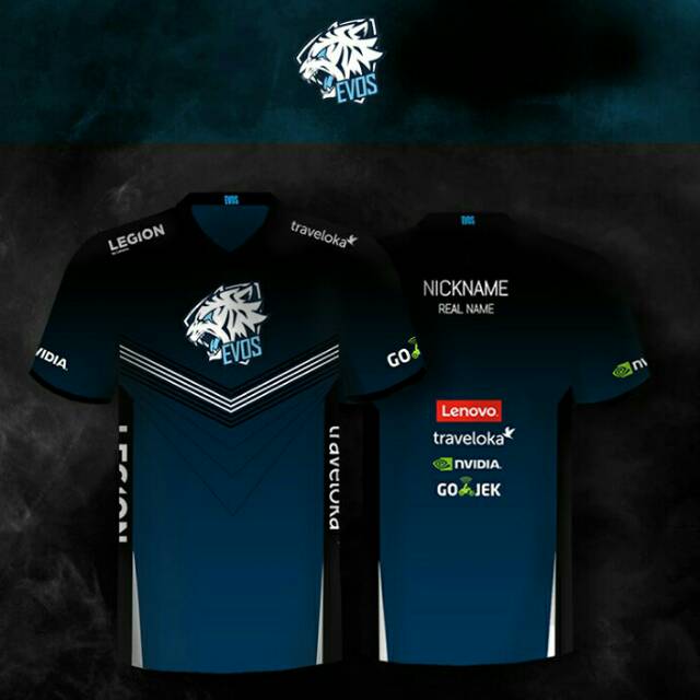เสื้อ Evos Esports 2017