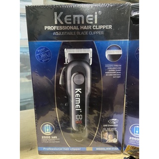 Kemei km-1132 พร้อมเพิ่มลับคม มีจอบอกสถานะแบต