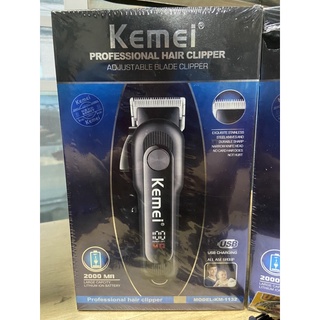 Kemei km-1132 พร้อมเพิ่มลับคม มีจอบอกสถานะแบต