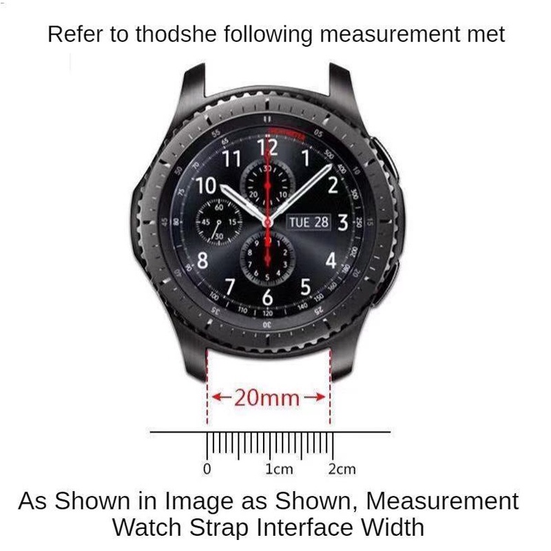 สายนาฬิกาข้อมือซิลิโคน กันน้ํา สําหรับ Galaxy watch 6 5 4 รูปที่ 6