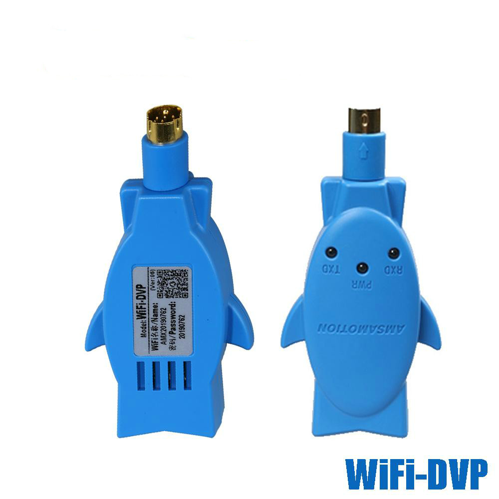 WIFI-DVP เหมาะสําหรับ Delta DVP Series PLC WIFI อะแดปเตอร์การเขียนโปรแกรมไร้สายเปลี่ยน USBACAB230 กา