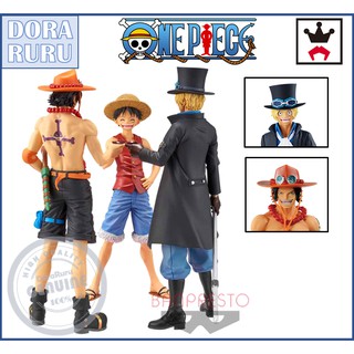 Banpresto Figure - One Piece - Magazine Figure Special Episode Luffy Ace Sabo Lot JP ฟิกเกอร์วันพีช ลูฟี่ ญี่ปุ่น แท้