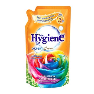 รีฟิลน้ำยาปรับผ้านุ่ม ไฮยีน แฮปปี้ซันชายน์ 540 มล.FABRIC SOFTENER HYGIENE EXPERT CARE 580ML HAPPY SUNSHINE