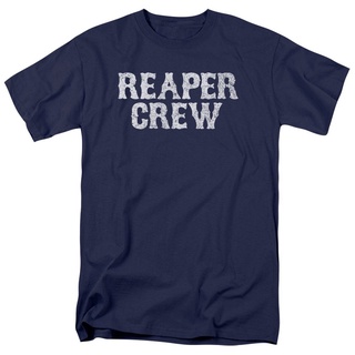 เสื้อยืดโอเวอร์ไซส์ใหม่สไตล์ขายร้อน Sons Of Anarchy Tv Show Reaper Crew ส่วนบุคคลผ้าฝ้ายผู้ชาย T ShirtS-3XL