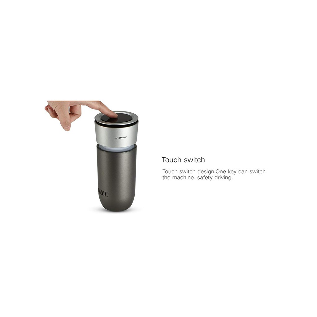 JOWAY เครื่องฟอกอากาศในรถยนต์ Car Air Purifier รุ่น JHQ001 กรองอากาศ กรองฝุ่น PM2.5 ในรถยนต์ เครื่องฟอกอากาศในรถ แบรนด์ Joway รุ่น Car Air Purifier - JHQ001 สำหรับใช้ภายในรถ ปล่อยประจุไฟฟ้าลบ เพื่อ ช่วยดูดจับเชื้อโรคในอากาศ และฝุ่นละอองขนาดเล็กๆ ที่ไม่สาม