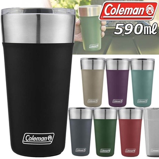 🔥COLEMAN แก้วโคลแมน ปลายแก้วเปิดขวดได้ แท้จากอเมริกา Brew Insulated Stainless Steel Tumbler 20oz Stanley