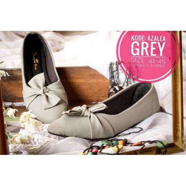 - Azalea GREY, MOCCA, RED, CREAM, BLACK, PEACH, PINK jumbo size women& 39;s shoes (ไซส์ใหญ่)