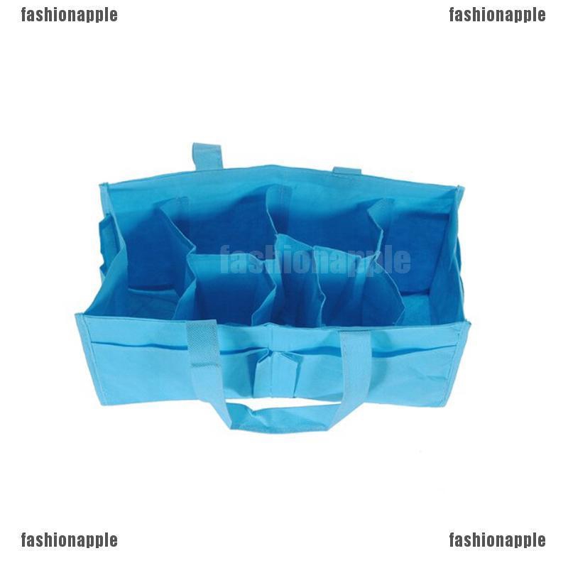 Fashionapple Mother Diapers Bag Travel Outdoor Portable Nappy Storage Tote Bag Blue & Pink - รูปที่ 6