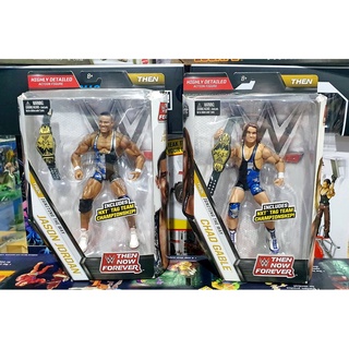 [2018.05] WWE Elite Walmart Exclusive Then Now Forever AMERICAN ALPHA JASON JORDAN &amp; CHAD GABLE 7-Inch Figures Set (ข