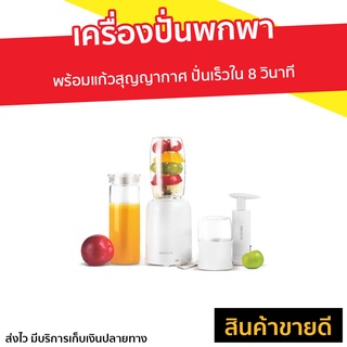 เครื่องปั่นพกพา Alectric พร้อมแก้วสุญญากาศ ปั่นเร็วใน 8 วินาที PB3 - เครื่องปั่นผลไม้