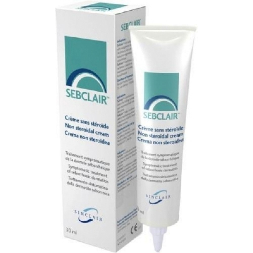 SEBCLAIR cream 30 ML รักษาอาการคัน ผื่น เป็นสะเก็ดขุย ลอก จากเชื้อรา และ แบคทีเรีย เซ็บเดิร์ม ราคาพิเศษ