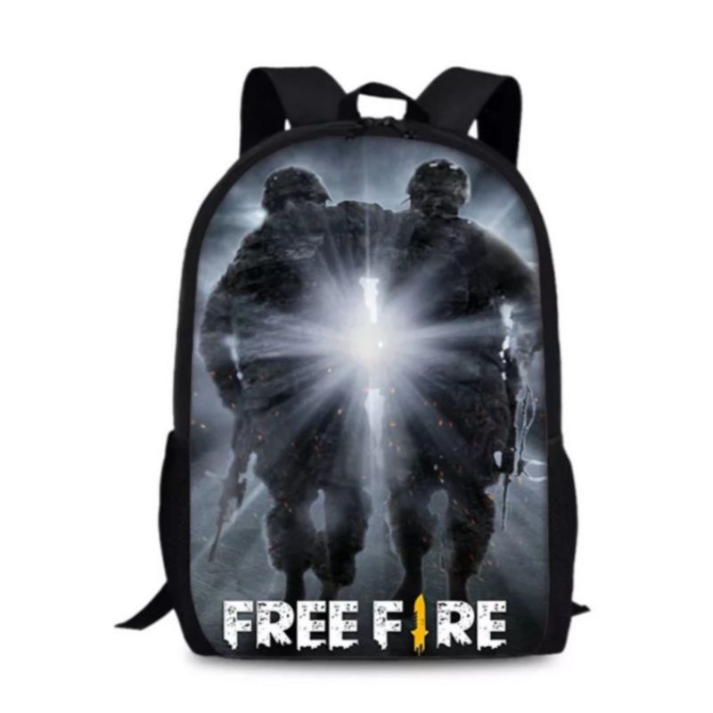 Trshop Boys Backpack FF Battle Ground Boys School Bag Character