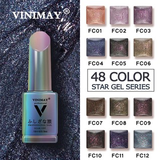 สีทาเล็บ crytal vinimay ของแท้ 100% เซ็ต 48 สี แบ่งเซ็ต A (1-20สี) ขนาด 15ml **มีรูปทาเทียบสีจริงให้ดูด้วยค่ะในอัมบั้ม