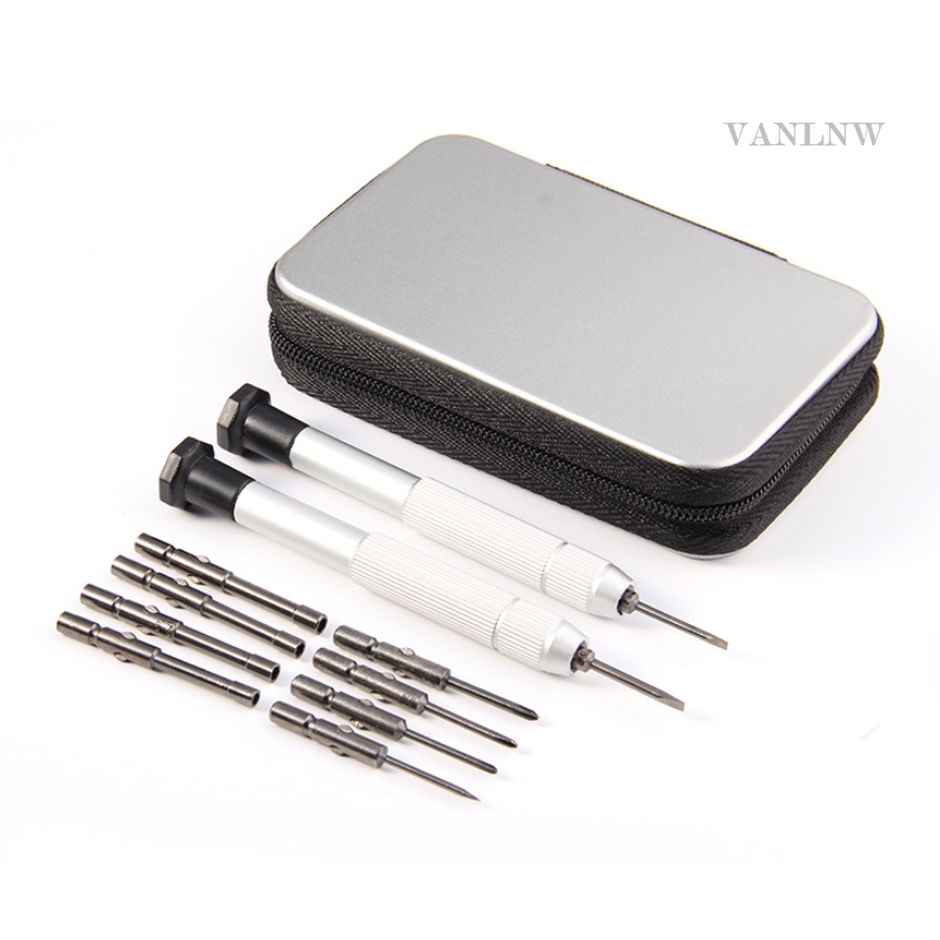 พร้อมส่ง ชุดไขควง Precision ไขควงอเนกประสงค์ ไขควงพกพา ไขควงซ่อมแว่นตา ไขควงซ่อมนาฬิกา มีหัวไขควงให้ 10 แบบ จัดส่งKerry