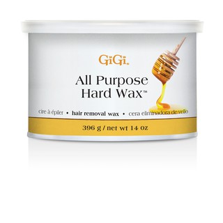 GiGi All Purpose Hard wax / จีจี้ ออล เพอร์โพส ฮาร์ด ฮันนี่แว็กซ์ / Hot Wax USA เเว็กซ์ร้อนสำหรับมืออาชีพ 14oz