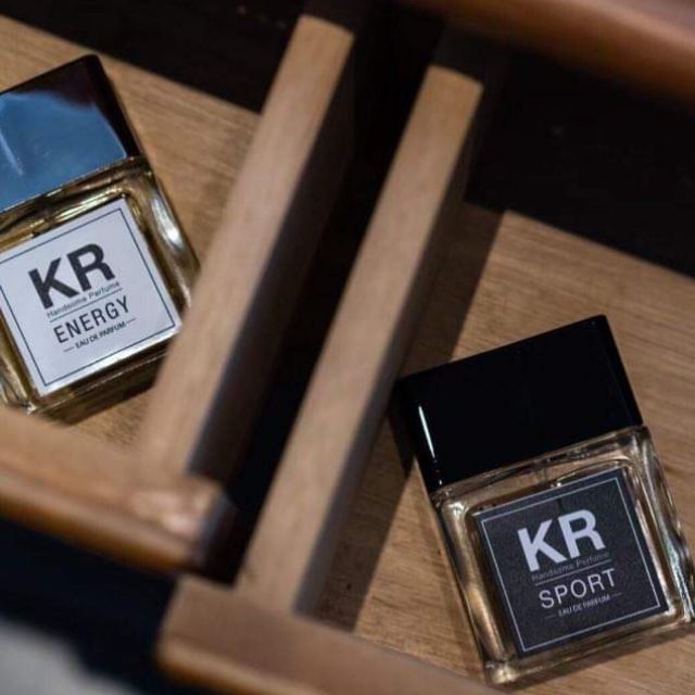 น้ำหอมเพิ่มเสน่ห์ KR Handsome Perfume เหงื่อยิ่งออก ตัวยิ่งหอม