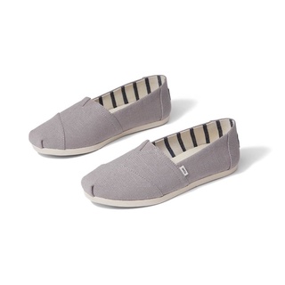 TOMS(Slip on)รุ่นAlpargata Seasonal Morning Dove HeritageCanvas ราคาดีย์มากมือ1แท้100%