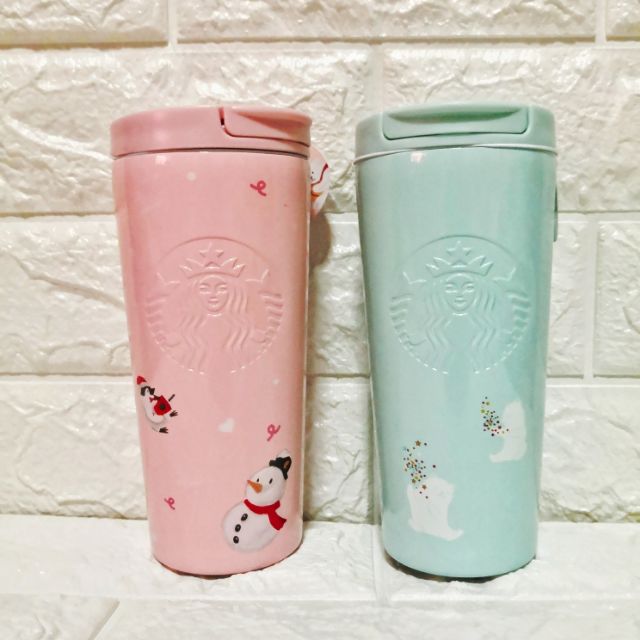 แก้วน้ำ Stainless Polar Bear  2019 Starbucks Thailand X'Mas Collection Phase 2