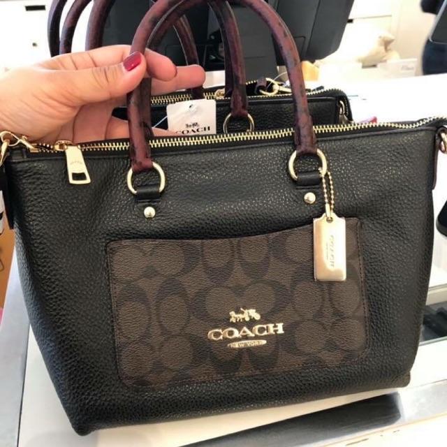 New❗️COACH MINI EMMA SATCHEL