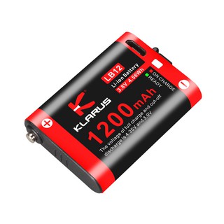 แบต Klarus LB12 1200mAh 3.7V สำหรับไฟคาดหัวตระกูล HR1 เพื่อการใช้งานที่ยาวนานขึ้น