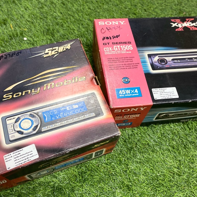 เครื่องเล่นวิทยุ CD/VCD/MP3/AUX [SONY]✨