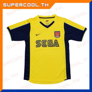 Arsenal 1999/2000 เสื้ออาร์เซนอลย้อนยุค เสื้อบอลอาร์เซนอลรุ่นเก่า เสื้ออาร์เซนอลSega