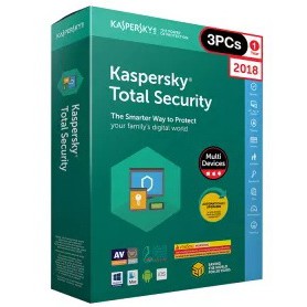 Kaspersky Total Security 2018 (3PC/1Y) แบบกล่อง ของแท้ #1