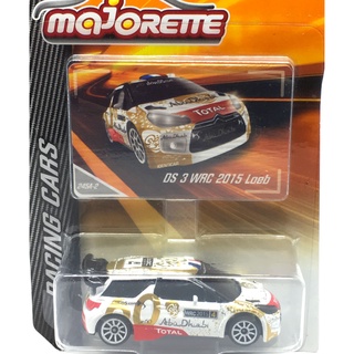 Majorette Citroen DS3 - Abu Dhabi no.4 - Front Grille Screen - White /Gold - scale 1/58 (3 inches) Package with Card