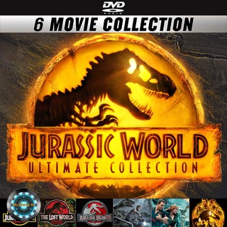 DVD หนัง Jurassic จูราสสิค 6 Movie Collection