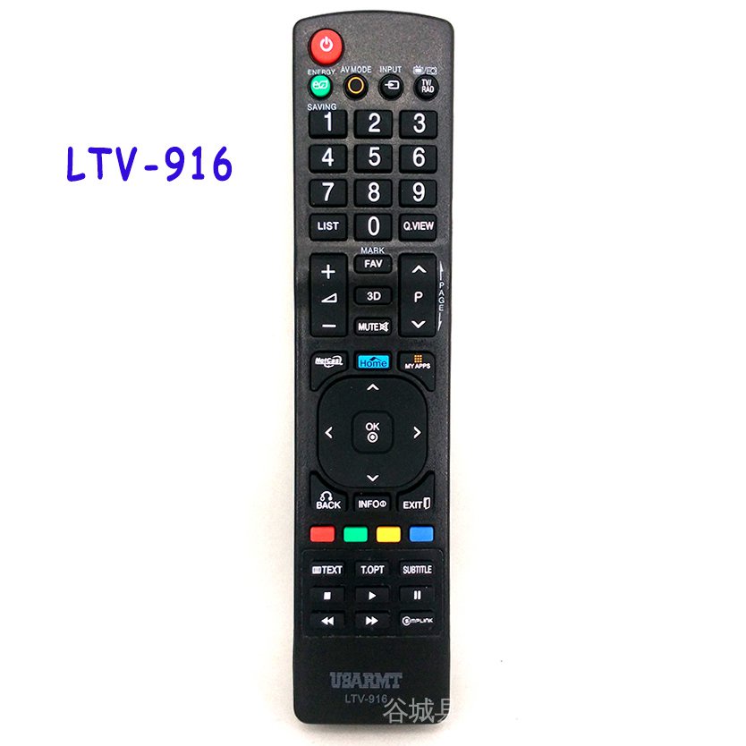 รีโมทคอนโทรลใหม่ LTV-916 Universal สําหรับใช้สําหรับ LG TV AKB72915217 ทีวี 32LD460 37LD320H 42LD320