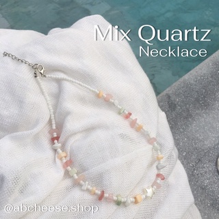 Mix quartz necklace ig.abcheese.shop