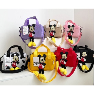 กระเป๋า ทรงหมอน มิกกี้เม้าส์ Mickey Mouse ถือได้ สะพายได้