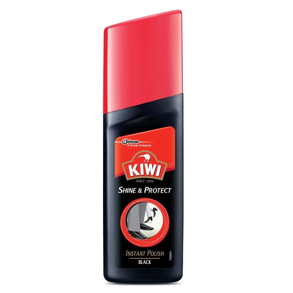 Kiwi ขัดรองเท้า แบบครีม แบบน้ำ สีดำ น้ำตาล