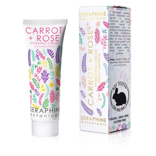 พร้อมส่ง ของแท้ Seraphine Botanicals Carrot + Rose - Hydrating Cream 30ml