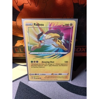 Pokemon Card "Raikou Amazing Rare 050/185" ENG Vivid Voltage