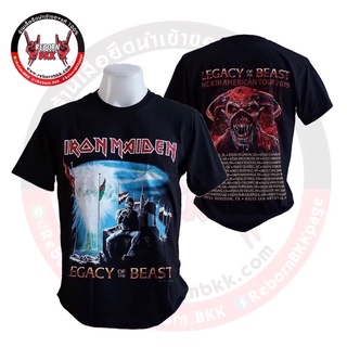 เสื้อวง Iron Maiden ลิขสิทธิ์แท้100 ลาย Two Minutes to Midnight