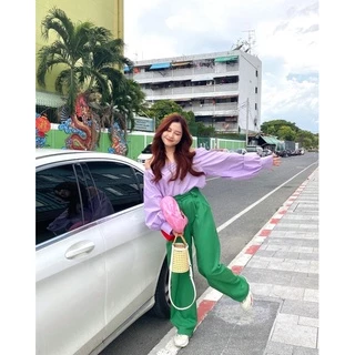 Torry neon pantsกางเกงนีออนผ้าไมโคร💋